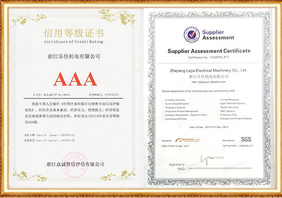 Certificato di rating del credito 3A - Certificato Alibaba
